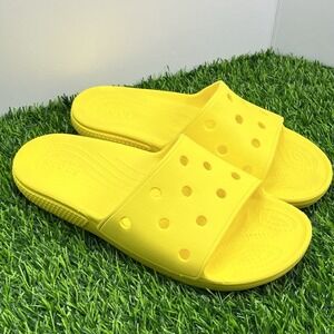 Crocs Unisex Adults Sandal Baya II Slide Sz M6/ W8 Classic Yellow Shower‎ Beach